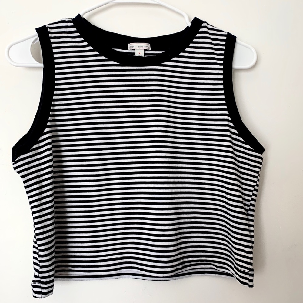 Gap Striped Crop Top